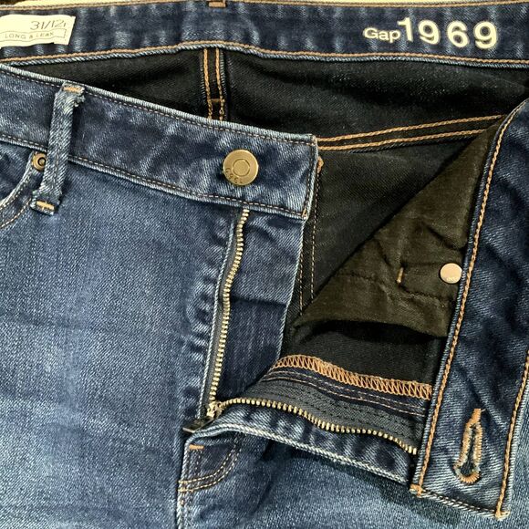 Vintage Y2k GAP 1969 Sailor Jeans Size 12 - Picture 12 of 16